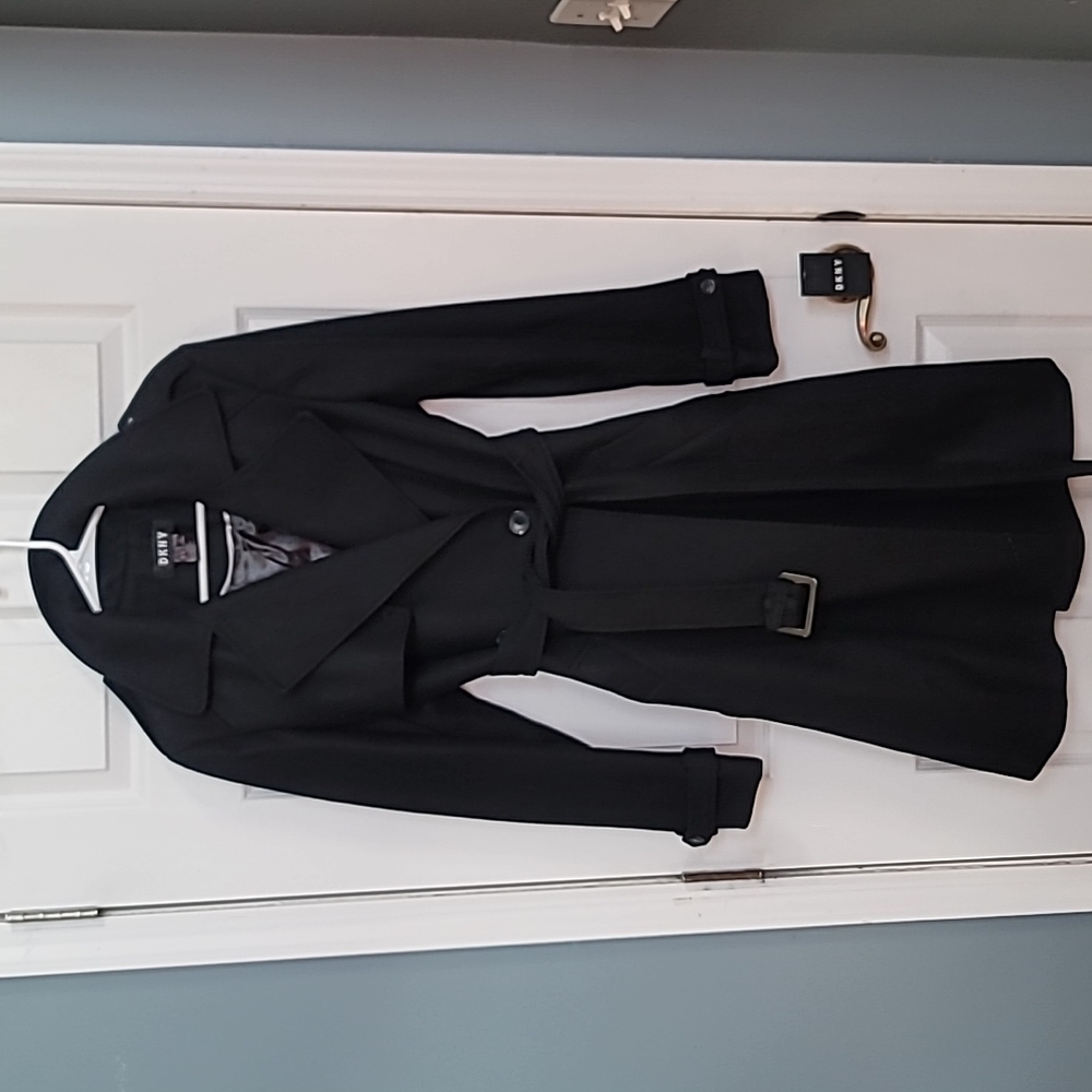DKNY wool coat
